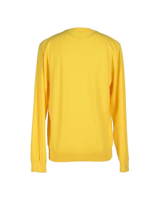Tommy Hilfiger Jumper in Yellow for Men 