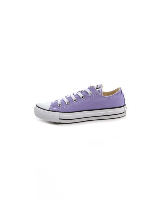 Converse clearance lilla basse