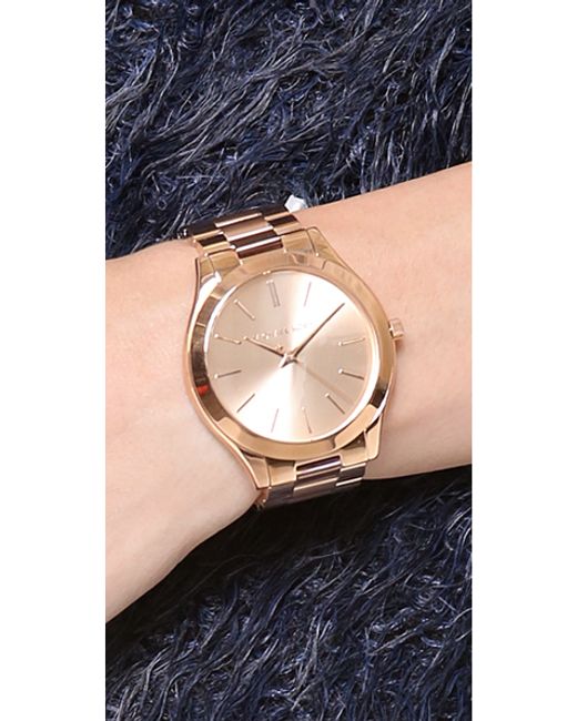 Michael Kors Slim Runway Watch - Rose 