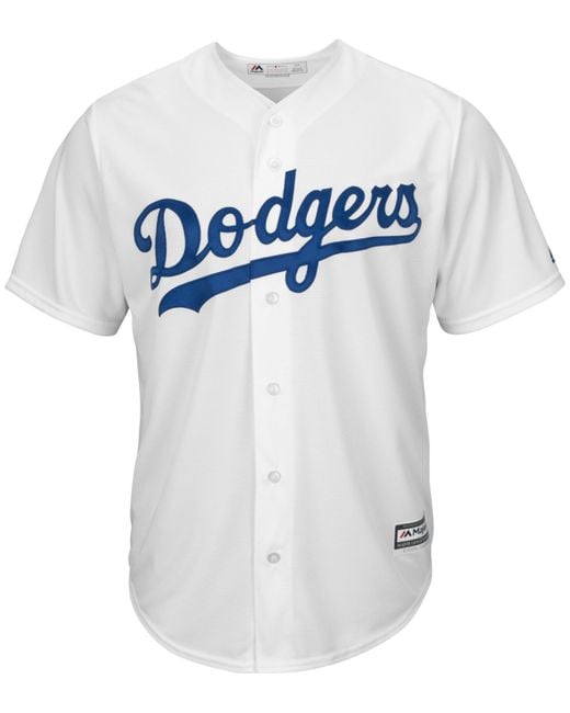 Majestic Men's Los Angeles Dodgers Replica Jersey in White for Men Lyst