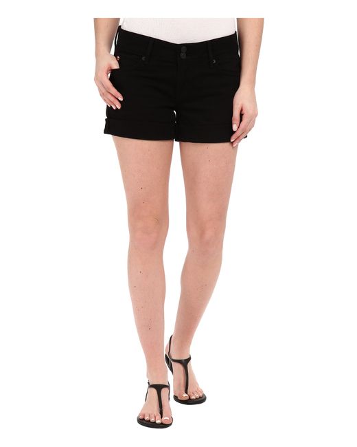 Hudson Croxley Mid Thigh Shorts In Black in Black | Lyst