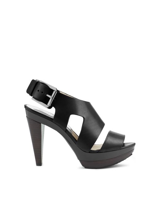 Michael Kors Carla Leather Platform 