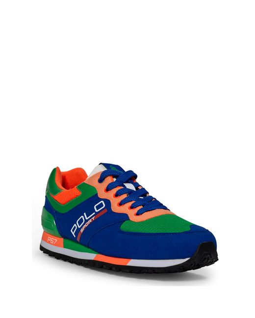 Ralph Lauren Multicolor Slaton Tech Polo Sneaker for men
