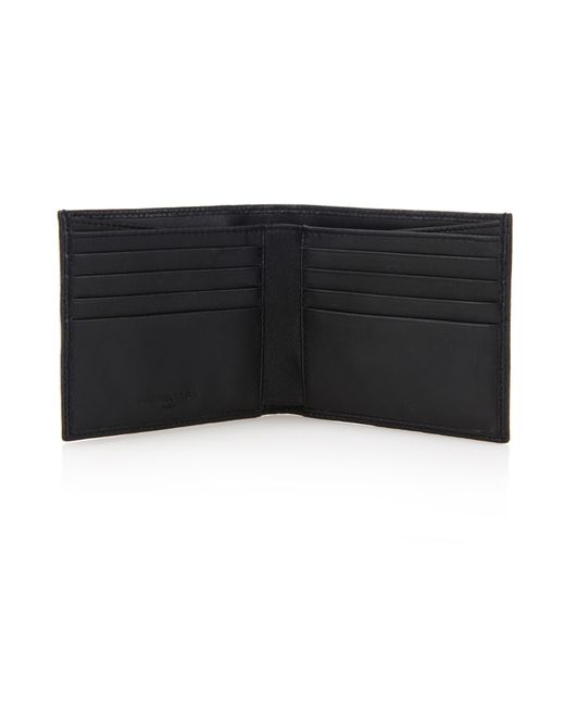 Balenciaga Leather Wallet Black for Men | Lyst