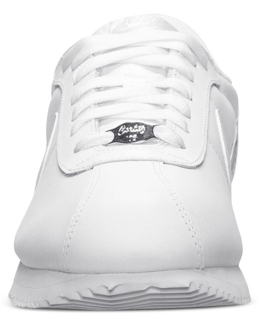 Cortez all clearance white leather mens