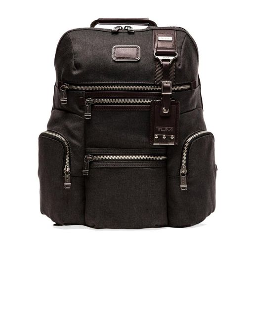 Tumi Brown Alpha Bravo Ballistic Nylon Knox Backpack