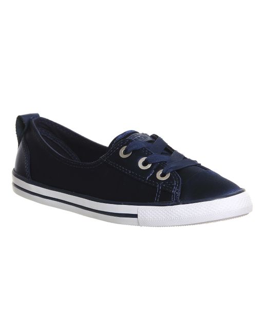 Converse Ctas Ballet Lace in Navy (Blue) | Lyst