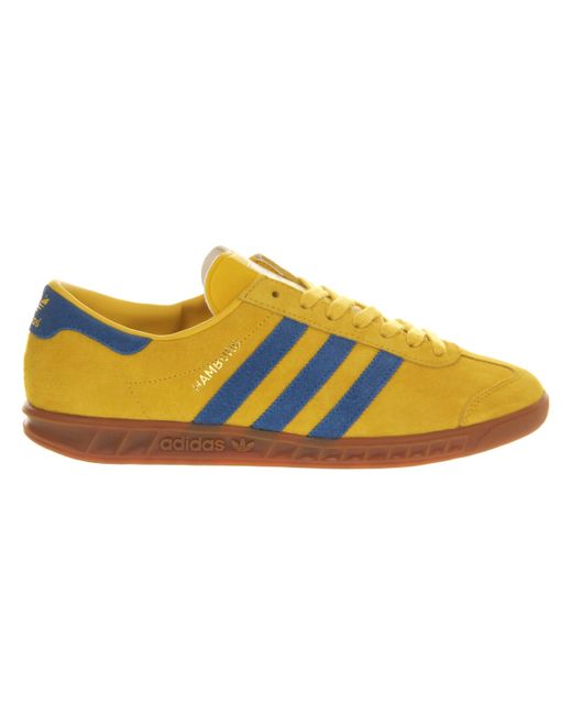 adidas hamburg mens yellow