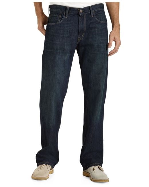 Levi's 569 Loose Straight Fit Kale Jeans in Blue for Men (kale) | Lyst