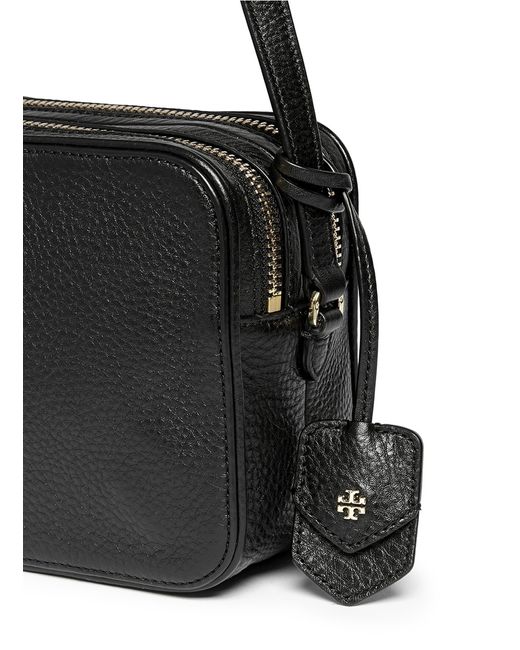 Tory Burch Black Robinson Double Zip Tote item #40370 – ALL YOUR BLISS