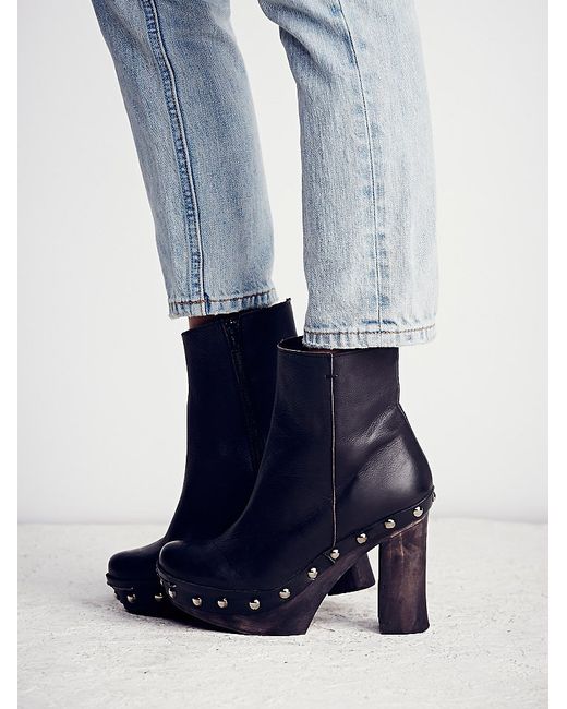 Free People Black Fp Collection Womens Phantom Clog Boot