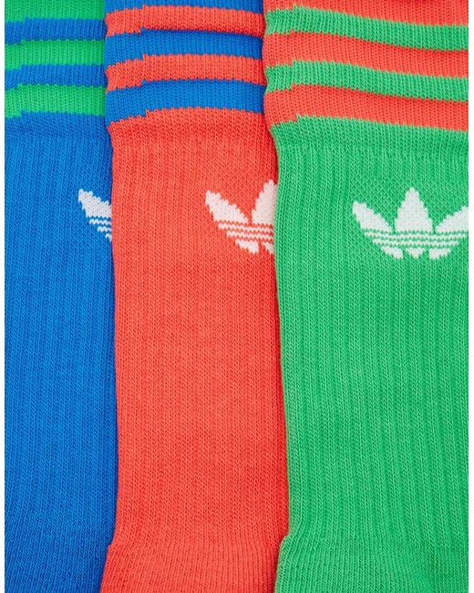 Adidas originals 3-pack crew socks - men's hotsell