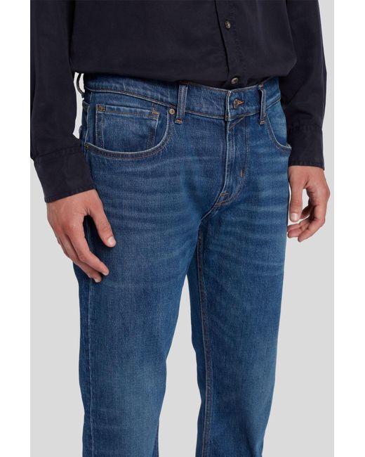 7 For All Mankind Blue The Straight Exchange for men