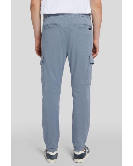 7 For All Mankind Cargo JOGGER Colored Dusty Blue for men
