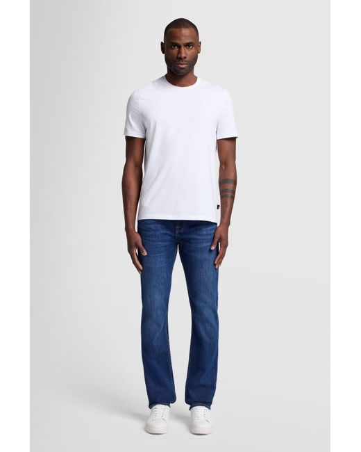 7 For All Mankind Blue Slimmy Luxe Performance Alize for men