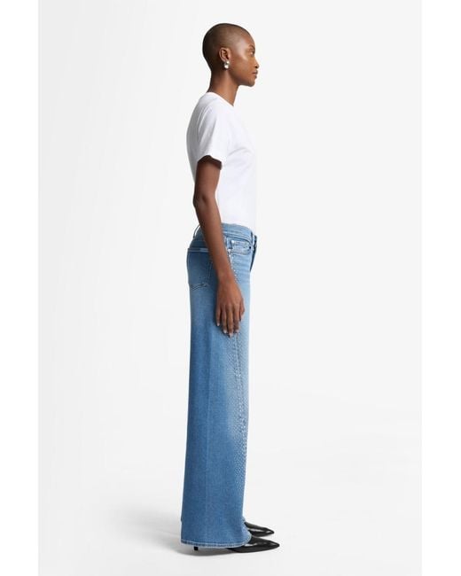 7 For All Mankind Blue Twisted Lotta Luxe Vintage Love Soul