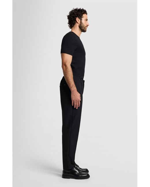 7 For All Mankind Blue Hybrid Chino Dynamic Luxe Black for men