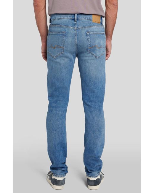 7 For All Mankind Blue Slimmy Get Ahead for men