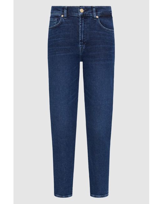 7 For All Mankind Blue Malia Luxe Vintage Paradise Cove