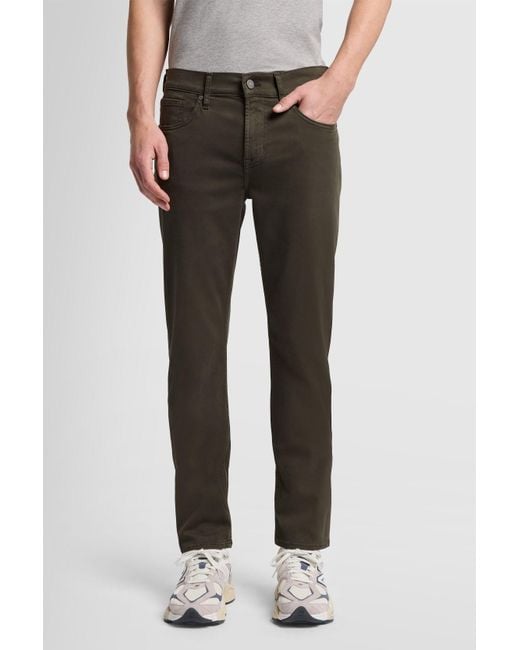 7 For All Mankind Slimmy Luxe Performance Norigreen for men