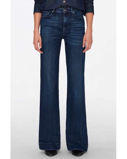 7 For All Mankind Blue Modern Dojo Soho Dark