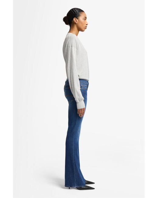 7 For All Mankind Blue Original Bootcut Bair Duchess