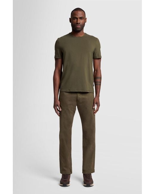 7 For All Mankind T-shirt Luxe Performance Nori Green for men