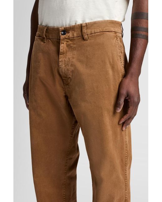 7 For All Mankind Blue Straight Chino Comfort Twill Rope for men