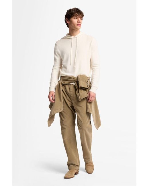 7 For All Mankind Natural Overshirt In Corduroy for men