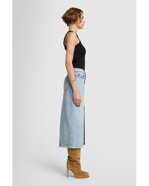 7 For All Mankind Blue Amber Skirt Sahara for men