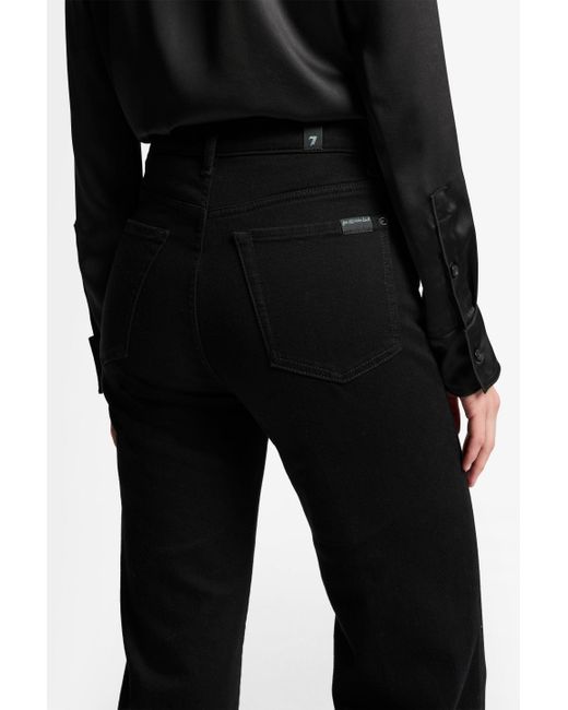 7 For All Mankind Black Modern Dojo Slim Illusion Soho Night
