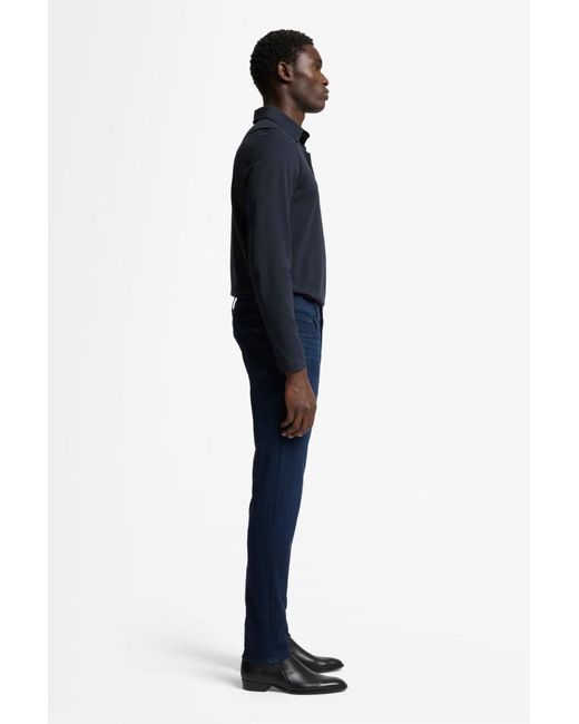 7 For All Mankind Blue Slimmy Tapered In Luxe Performance for men