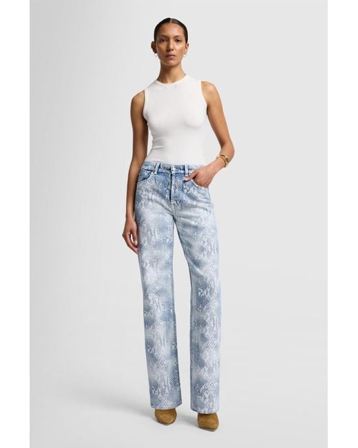 7 For All Mankind Blue Tess Trouser Cobra for men