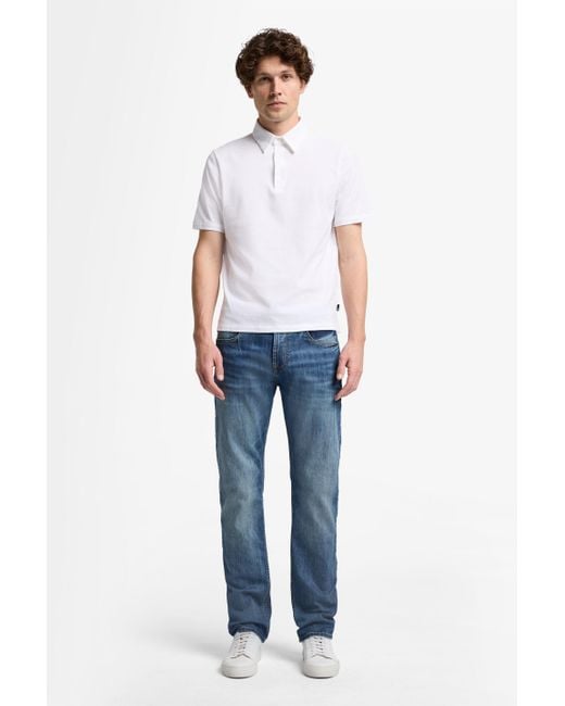 7 For All Mankind Blue The Straight Airweft Coachella for men