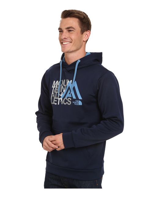 The North Face Mountain Athletics™ Graphic Surgent Hoodie in Blue for Men |  Lyst