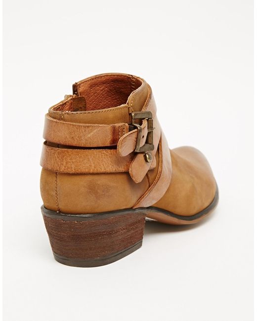 Steve madden sale cognac booties