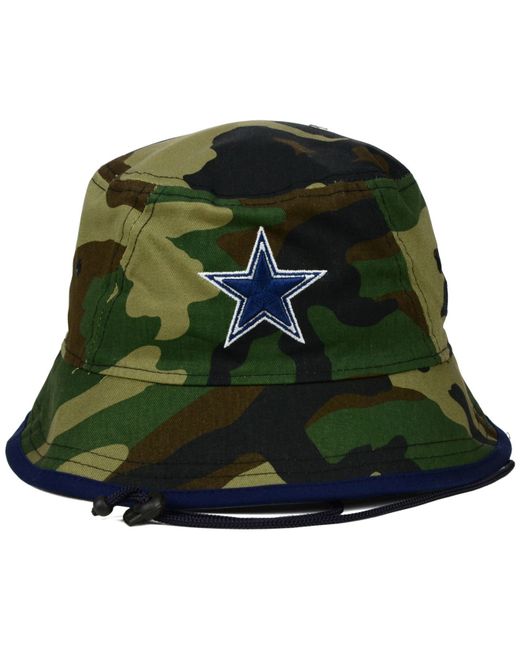 dallas cowboys bucket hat blue