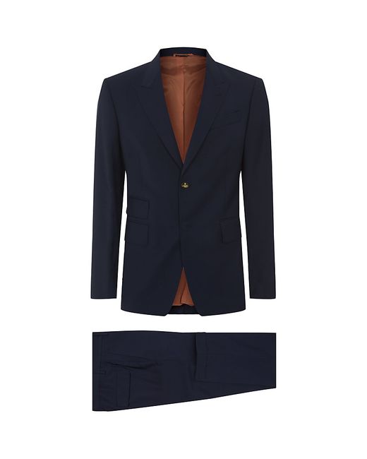 Vivienne Westwood Blue Alfred Wool Suit for men
