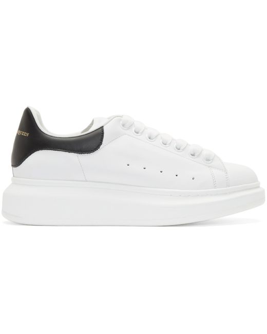 Alexander McQueen White Thick Sole Sneakers for men