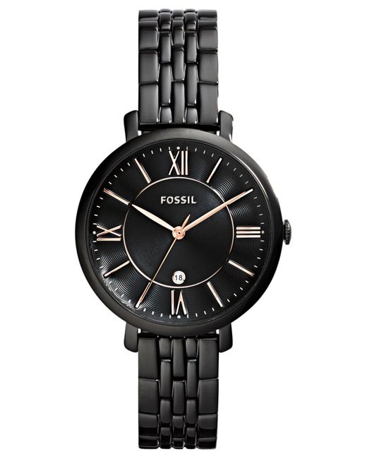 Fossil Women's Jacqueline Black-tone 
