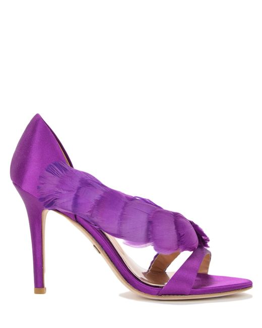 open toe ysl heels