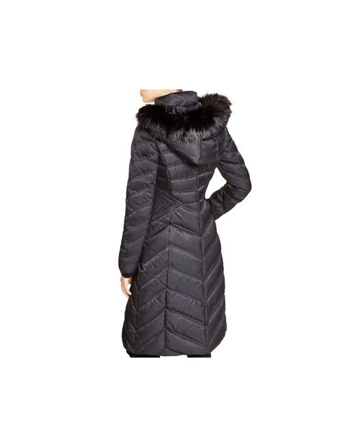 Black Zip Ties >> Laundry by shelli segal Long Maxi Puffer Coat in Gray ... Black Zip Ties >> Laundry by shelli segal Long Maxi Puffer Coat in Gray ...