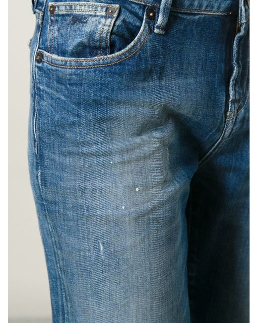 Denham Point Girlfriend Fit Jeans in Blue | Lyst UK