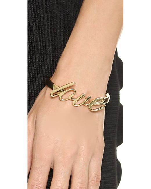 Kate Spade Say Yes Love Bangle Bracelet 