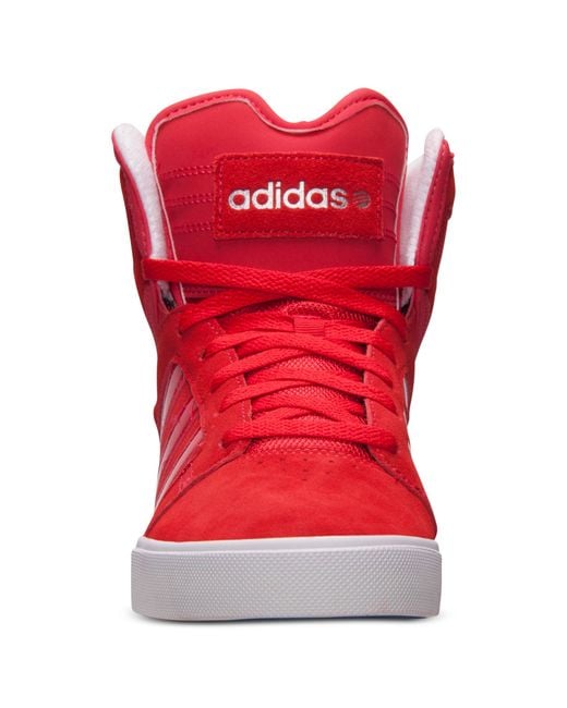 adidas Men's Bbneo Hi-top Casual Sneakers From Finish Line in Red for Men |  Lyst