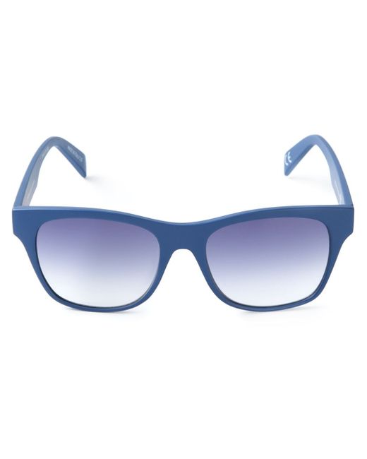 Adidas Originals Blue X Italia Independent Classic Sunglasses for men