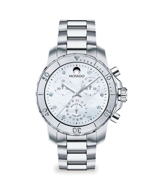 Movado Series 800 Diamond, Mother-Of 