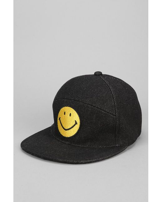 Urban Outfitters Smiley Face Snapback 