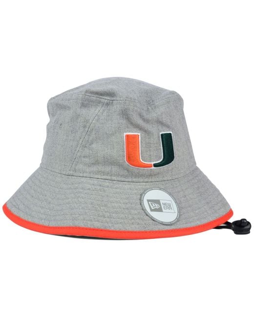 KTZ Miami Hurricanes Tip Bucket Hat in 