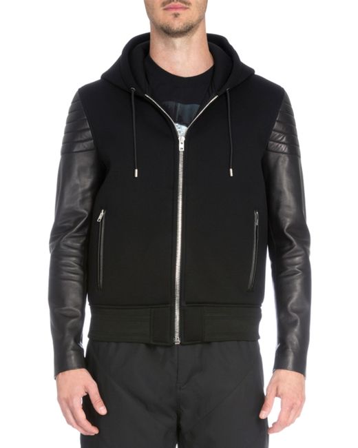 Leather zip up hoodie Buy Vince Women's Black Leather Zip Up Hoodie. Similar products also available. SALE now on!